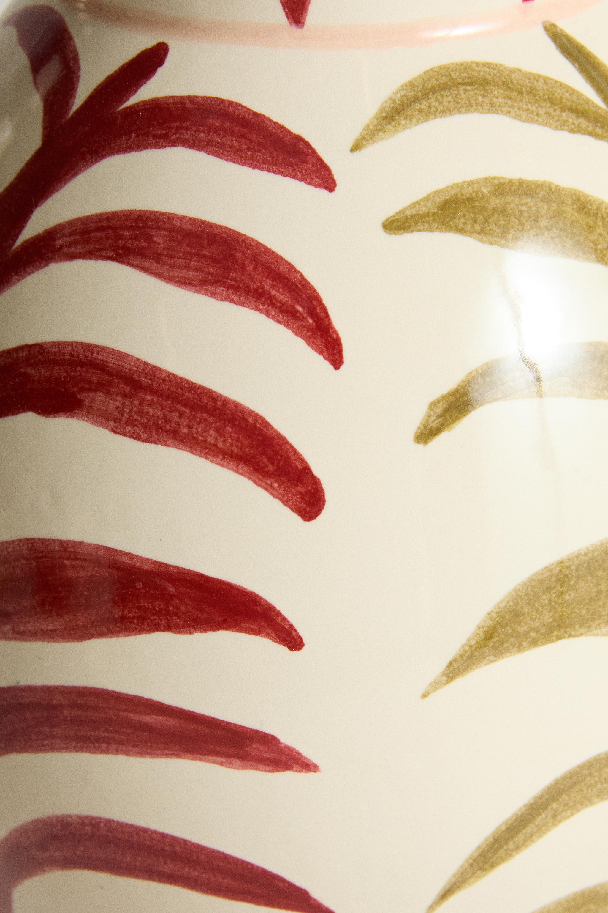VASE CÉRAMIQUE À DEUX ANSES